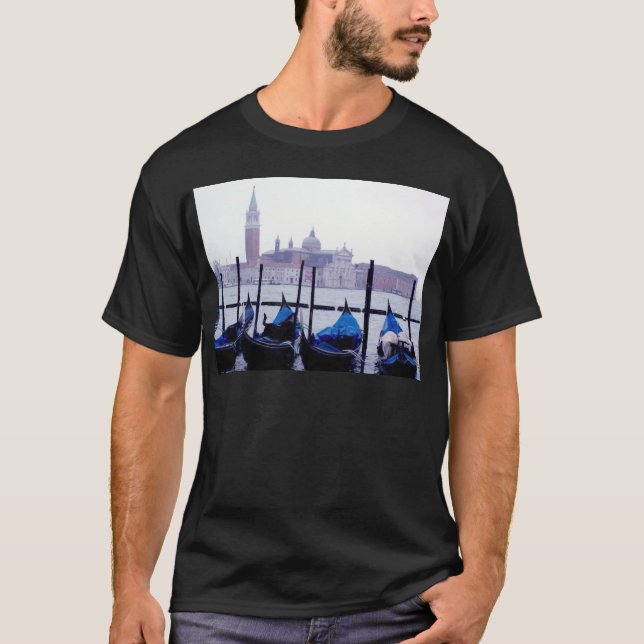 T-shirts Veneza Itália Viagem (Frente)