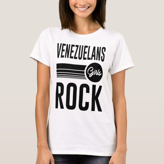 T-shirts venezuelanos rock (Frente)