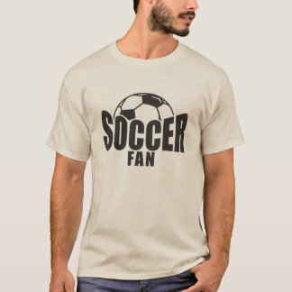 T-shirts Ventilador do futebol