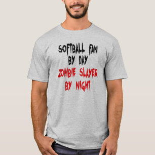 T-shirts Ventilador Softball Zombie Slayer
