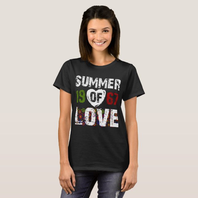 T-shirts Verão do amor 1967 (Frente Completa)