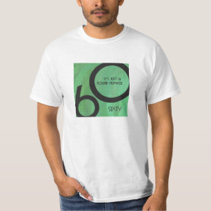 T-shirts Verde aniversário de 60 décadas