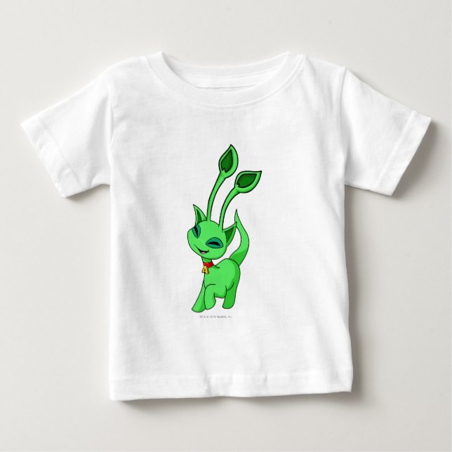 T-shirts Verde de Aisha (Frente)