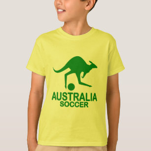 T-shirts Verde de futebol Aussie