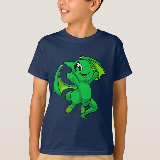 T-shirts Verde de Shoyru (Frente)