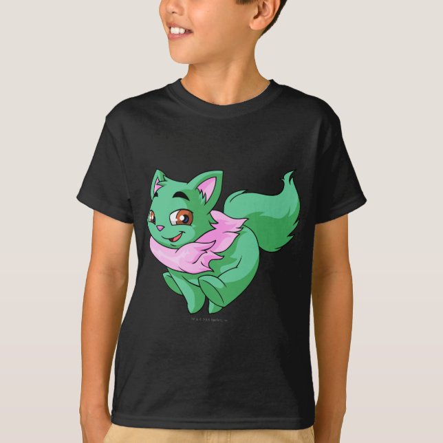 T-shirts Verde de Wocky (Frente)