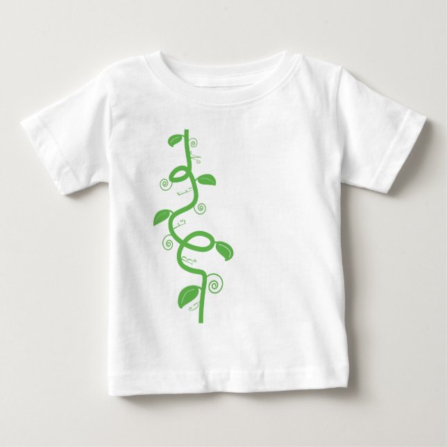 T-shirts Verde e o Beanstalk (Frente)