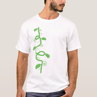 T-shirts Verde e o Beanstalk
