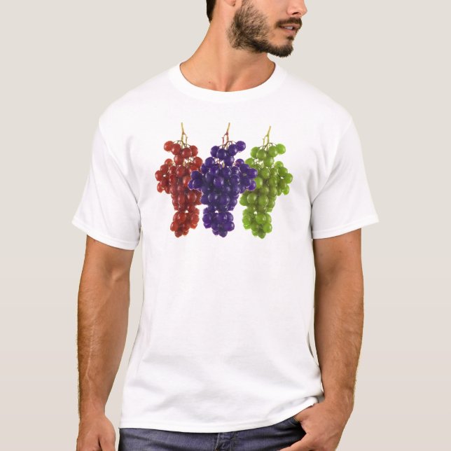 T-shirts Verdes e Uvas Roxas (Frente)