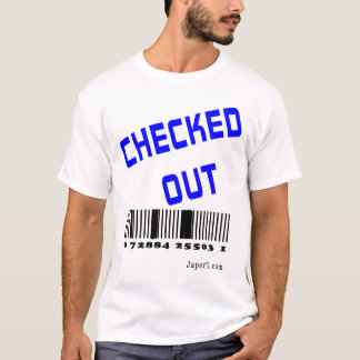 T-shirts Verificado para fora