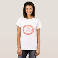 Vermelho Brilhante na coroa do Natal Branco para p