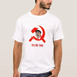 T-shirts Vermelho de Che Obama, sim nós podemos!