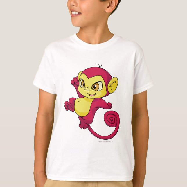 T-shirts Vermelho de Mynci (Frente)