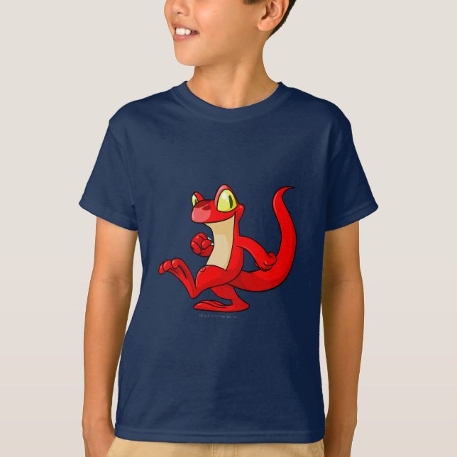 T-shirts Vermelho de Techo (Frente)