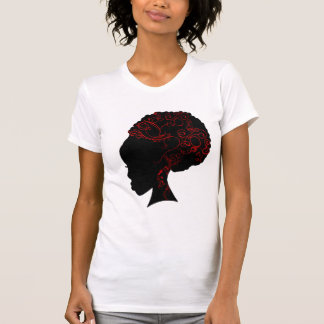 T-SHIRTS VERMELHO DO AFRO