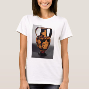 T-shirts Vermelho-figura amphora do sótão que descreve um