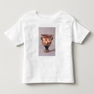 T-shirts Vermelho-figura krater que descreve amazons e