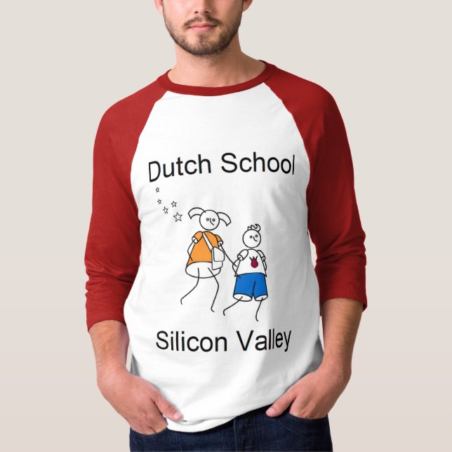 T-shirts Vermelho masculino de DSSV (Frente)