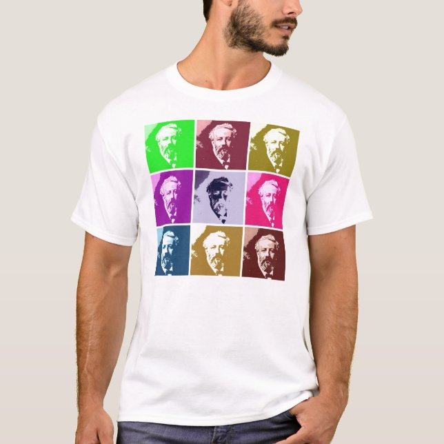 T-shirts Verne PopArt (Frente)