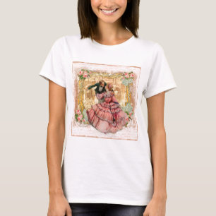 T-shirts Versalhes, dança romântica