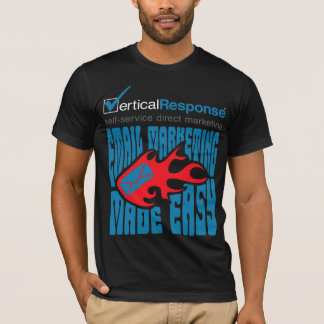 T-shirts VerticalResponse Fillmore em homens negros