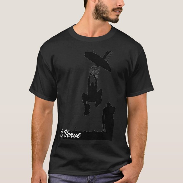 T-shirts Verve de C - amor para o jogo (Frente)