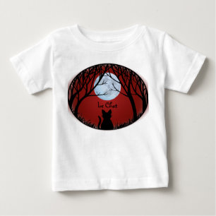 T-shirts Vestido do Pato do Bebê Gato do Vestido do Bebê