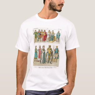 T-shirts Vestido na corte bizantina