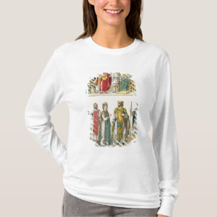 T-shirts Vestido na corte bizantina