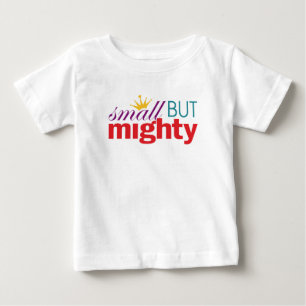 T-shirts Vestido pequeno mas poderoso do poder da menina -