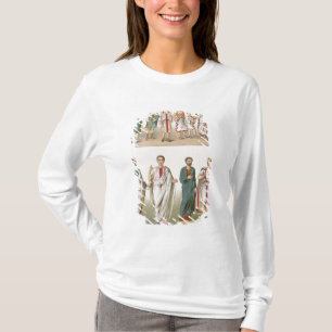 T-shirts Vestido romano, de "do der Voelker Trachten", 1864