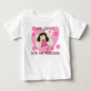T-shirts Vestido sem mangas Big Sister Still the Princess