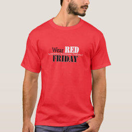 T-shirts Vestir vermelho na sexta-feira