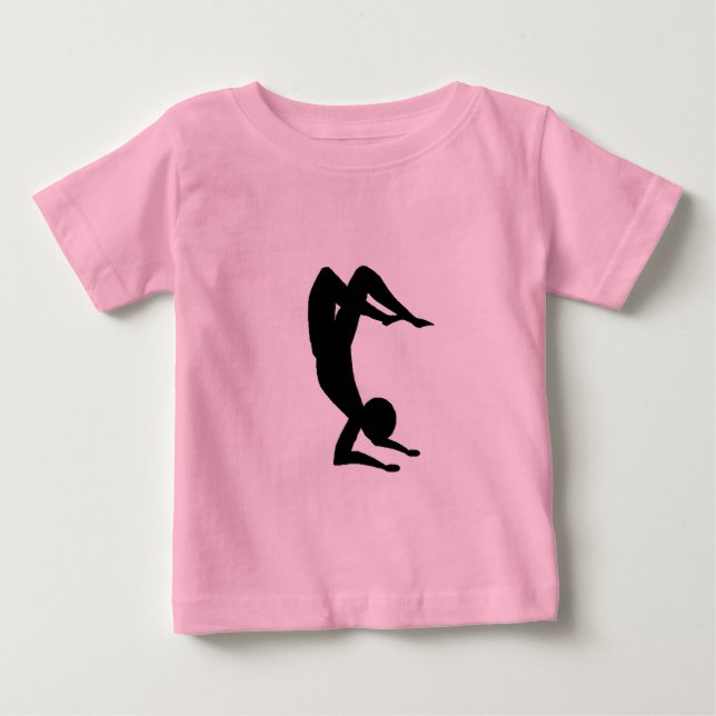 T-shirts Vestuário de bebê Yogi Ninja (Frente)