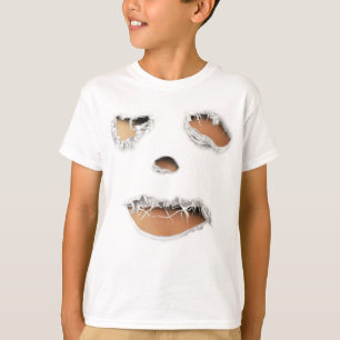 T-shirts Vestuário do Zombie Torn do Halloween
