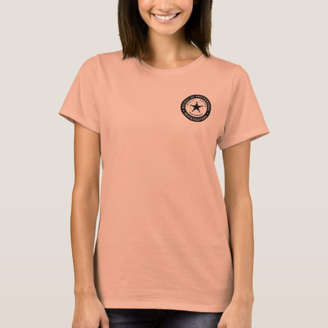 T-shirts Vestuário SPI para Mulheres (Frente)