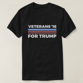 T-shirts Veteranos para o trunfo