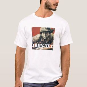 T-shirts Veterinário do exército