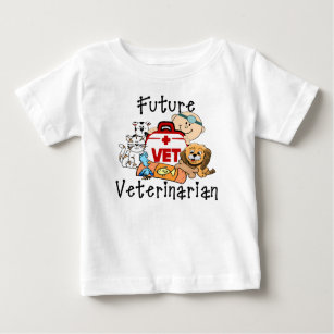 T-shirts Veterinário futuro
