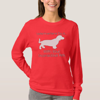 T-shirts Veterinários Fazem Isso... Com Seus Animais Incons