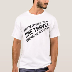 T-shirts Viagem do tempo
