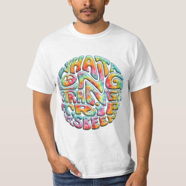 T-shirts Viagem longa, estranha (Frente)