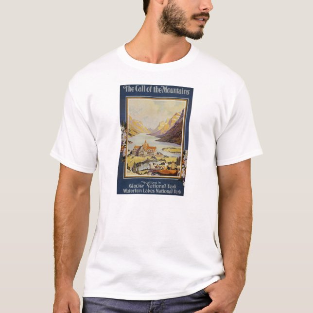 T-shirts Viagens vintage (Frente)
