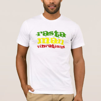 T-shirts Vibrações do homem de Rasta