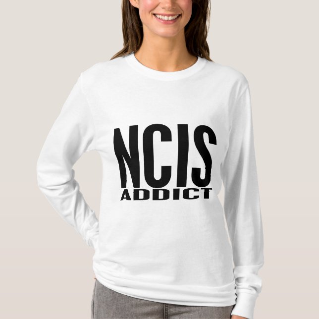T-shirts Viciado de NCIS (Frente)
