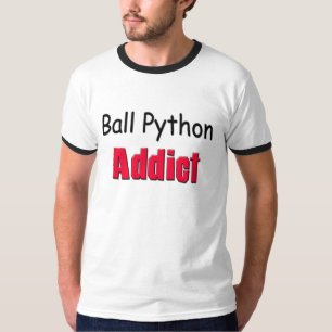 T-shirts Viciado do pitão da bola