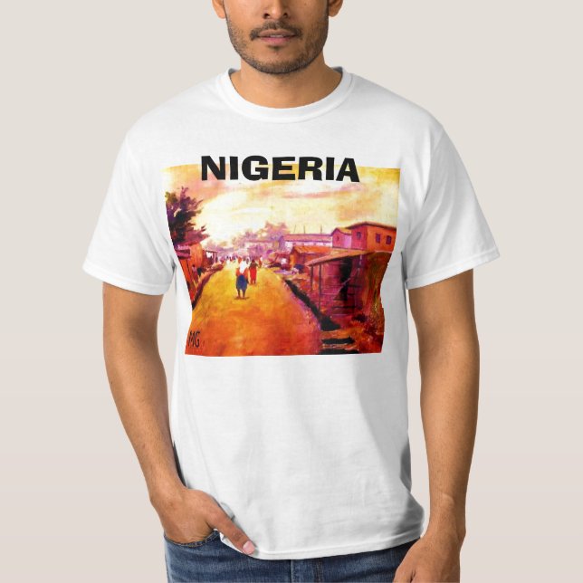 T-SHIRTS VIDA AFRICANA 45, NIGÉRIA (Frente)