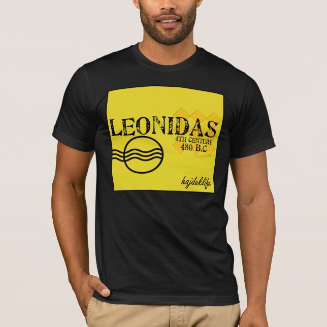 T-shirts Vida de Hajduk: Leonidas o bravo (Frente)