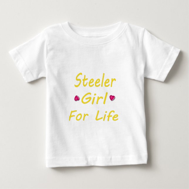 T-shirts vida de menina pilhante (Frente)