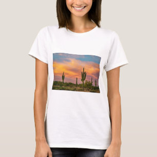 T-shirts Vida do deserto do Saguaro